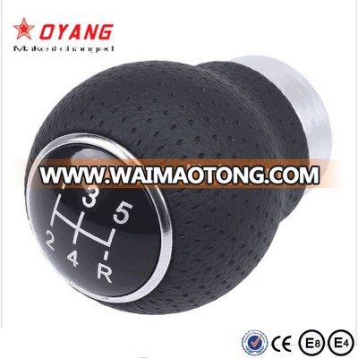 high quality leather universal 5 pattern gear shift knob