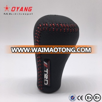 Hot selling Nice price Black Leather TRD shift knob