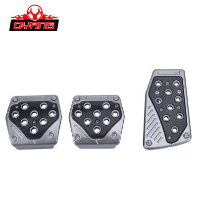 Professional factory production popular price universal aluminium & rubber pedal pad