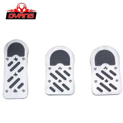 Wholesales high quality aluminium car foot rest pedal pad