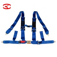 Durable General 2 Inch Har Safeti Blue Orange Safety Fia Car 4 Point Harness Racing Seat Belt Sport